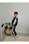 Boys' Tracksuit Set - 3 Thread Ribbed - 2