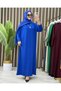 Wide Cut Dove Hijab Dress