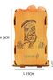 Himalayan Salt Lamp With Wooden Basket - Sheikh Zaid Photo Gh-Csl-066 - 4