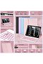 iPad Pro 13-inch (M4) 2024 Magnetic Detachable Keyboard Case, Pink - 6