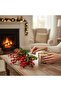 Artificial Flower 7 Branches Artificial Carnation Plant Bunch Flower Christmas Special - 5