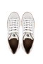 Women's Genuine Leather White Floter Sneakers & Sports Shoes - 6