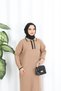 Polo Neck Knitwear Dress - 4
