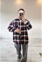 Plaid Oversized Pocket Shirt - 2