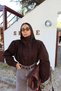 Wide-Collar Shirt with Shoulder Pad Shoulder Panels - 2