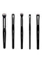 Pro 5 Piece Eye Detail Eyeliner Concealer Makeup Brush Set + Bag