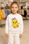 Tracksuit Set Flying Chick Patterned 3-4-5-6-7-8-9-10-11-12 Years Old