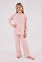 U.S. Polo Assn Us2328-4 Girl Ribbed Knit Set - 4