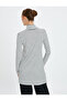 Black Striped Women's T-Shirt 4Wpk10007Uk - 4