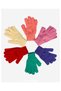 88% Acrylic 12% Elastane, High Quality Colorful Gloves for Boys and Girls (Age 5-8) - 5