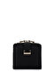 Women's Faux Leather Black Wallet - 3