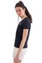 361D5Uw005 Logo Cabou Tk Women's Sports T-Shirt Black - 3