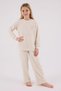 U.S. Polo Assn Us2328-4 Girl Ribbed Knit Set - 2