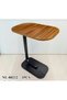 Modern coffee side table for living rooms, offices, and bedrooms. Brown color. Contemporary table. - 3