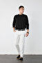 Hidden Waist Elastic Flexible Fabric Slim Fit Pants - 3