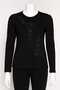 Luxury Long Sleeve Stone Embroidered Mother Tshirt/Blouse