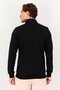 x One 8 Men Slim Fit Long Sleeve Outdoor Full Zip Sweatshirt, Black - 4
