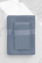 2 Piece Oversized Luxury Premium Bathroom Spa Towel Set 90X170 cm Indigo