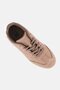 Women Lace Up Casual Shoes, Dark Taupe - 3