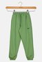 Toddlers Girl Sportswear Fit Outdoor Sweatpants, Green