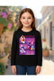 Kpop Demon Hunters Huntrix Long Sleeve Printed Girls' T-Shirt (4-13 Years) - 2