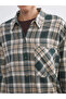 Plaid Oversize Women's Shirt - 3