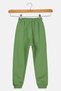 Toddlers Girl Sportswear Fit Outdoor Sweatpants, Green - 2