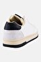 Men Brand Logo Lace Up Shoes, White - 3
