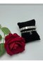 Steel Letter Bracelet Italian Bracelet with Non-Fading Rose as a Gift for Lover and Wife - 3