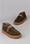 Select 263270 Genuine Leather Casual Men's Boots Khaki Suede - 5