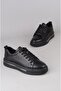 Select M054 Genuine Leather Men's Casual Shoes Black - 5