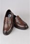 Kmc 5K3110 Genuine Leather Dr.Jell Men's Shoes Brown - 8