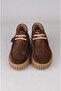 Select 263270 Genuine Leather Casual Men's Boots Brown Suede - 2