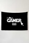 Gamer Wall Covering – Gaming Themed, High-Quality Fabric, Tapestry Wall Carpet - 2