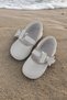 Genuine Leather Ballet Orthopedic Ilkadım Baby Shoes White Cv-475 - 4