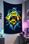 Gamer Wall Covering – Gaming Themed, High-Quality Fabric, Tapestry Wall Carpet