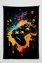 Vertical Gamer Wall Covering – Gaming Themed, High-Quality Fabric, Tapestry Wall Carpet - 2