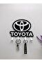 3D Printing Decorative Toyota Logo Model Design Keychain