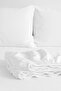 Stonewashed Fitted Sheet Double and King Size + 2 Pillowcases with Pouch 100% Cotton