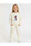 Girl's Printed Tracksuit Set / Sweatshirt Set - 2