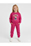 Girl's Printed Tracksuit Set / Sweatshirt Set - 2