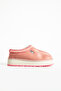 Valentine Suede Fur-Lined Colorful Sole Tazz Slippers