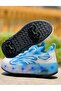 Kids Four Wheel Roller Shoes Rechargeable LED Flash Light Sneaker Skate Heelys Shoes - 4