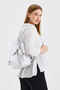 Genuine Leather, Women's Backpack, Lame Color 25*36*16 cm - 8