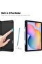 Keyboard Case for Samsung Galaxy Tab S6 Lite 10.4 Inch (2024/2022/2020) - Black - 6