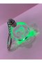Illuminated Crystal Glass Color-Changing I Love You Keychain - 8