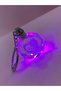 Illuminated Crystal Glass Color-Changing I Love You Keychain - 5