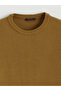 Southblue Yellow Crew Neck Men's Knit Sweater - 6