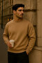 Men's Oversized Winter Mink Long Sweater - 6