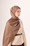 Cotton Liva Shawl Dark Mink Breathable Natural Textured 90X200 - 4